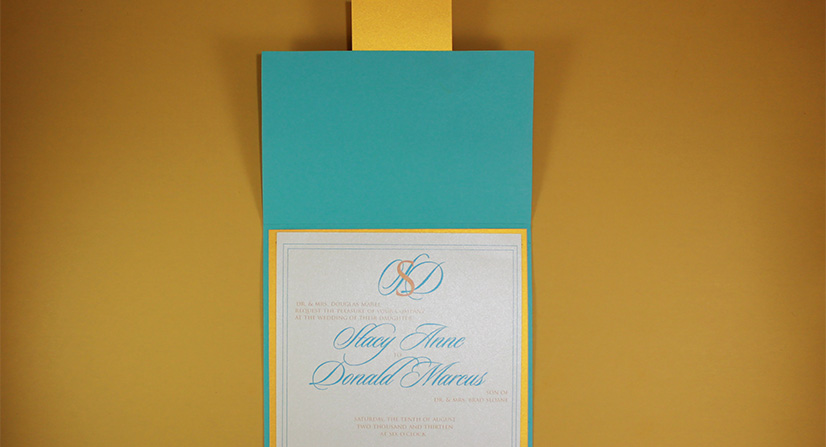 pocketfold wedding invitations luxury invitation with ribbon